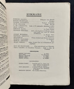 Le Mail, cahiers trimestriels de littérature: n°17, été 1931. Héros romantiques.
