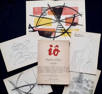 Io, n°13-14, janvier 1954. Mystère solaire, présenté par André Miguel. 