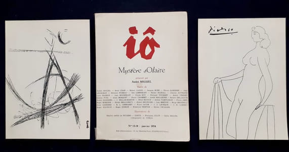 Io, n°13-14, janvier 1954. Mystère solaire, présenté par André Miguel. 