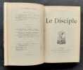 Le Disciple - . BOURGET (Paul) - 