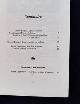 Plein Chant, n°13, janvier-février 1983. L'effusion secrète. . BOUJUT (Pierre). REBOUX (Jean-Jacques). OTTE (Jean-Pierre). COYER (Gabriel François). ...