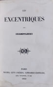 Les Excentriques.  par CHAMPFLEURY.  - Image 2