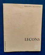 Leçons.  par JACCOTTET (Philippe).  - Image 2