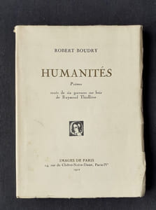 Humanités. Poèmes.