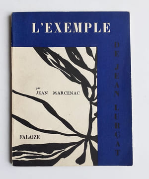 L'exemple de Jean Lurçat. . MARCENAC (Jean). LURCAT (Jean).