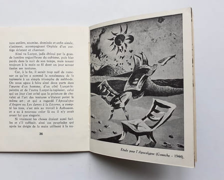 L'exemple de Jean Lurçat. . MARCENAC (Jean). LURCAT (Jean).