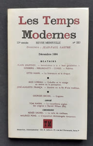 Les Temps Modernes - Revue mensuelle : n°223, décembre 1964.