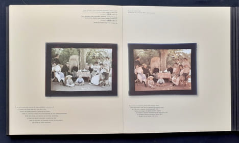 Les autochromes Lumière, la couleur inventée. Photographies couleurs, collection privée de la famille Lumière. . LUMIERE (Auguste et Louis). ...