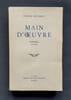 Main d'oeuvre. Po&egrave;mes 1913-1949. . REVERDY (Pierre). 
