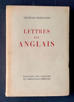 Lettres aux anglais. . BERNANOS (Georges).