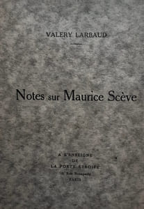 Notes sur Maurice Scève.