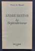 Andr&eacute; Breton ou le Septembriseur.  . MASSOT (Pierre de). BRETON (Andr&eacute;). 