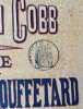 Affiche originale : Le Prince Mouffetard. Feuilleton du Petit National, 1876.. LEVY (Emile). (LERMINA Jules). COBB (William). 