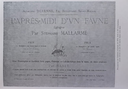 L'après-midi d'une faune. Eglogue.