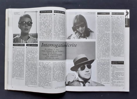 En attendant Godard. Cinématographe n°95, décembre 1983. . GODARD (Jean-Luc).