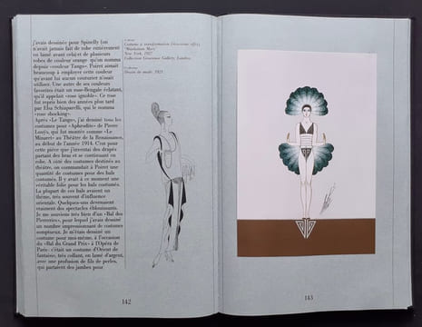 Erté (Romain de Tirtoff). Texte de Roland Barthes, suivi d'un extrait des Mémoires de Erté. . BARTHES (Roland). ERTE. TIRTOFF (Romain de).