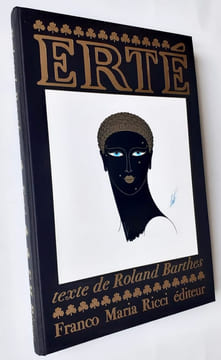 Erté (Romain de Tirtoff). Texte de Roland Barthes, suivi d'un extrait des Mémoires de Erté. . BARTHES (Roland). ERTE. TIRTOFF (Romain de).