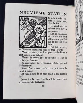 Le Chemin de Croix. . CLAUDEL (Paul). MARCHAND (Jean).