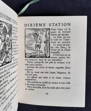 Le Chemin de Croix. . CLAUDEL (Paul). MARCHAND (Jean).