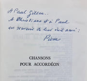 Chansons pour accordéon. Musiques de V. Marceau. par MAC ORLAN (Pierre). (Marceau Verschueren).  - Image 1