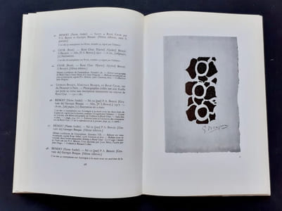 Georges braque. René Char. Manuscrits, livres, documents, estampes.