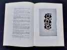 Georges braque. Ren&eacute; Char. Manuscrits, livres, documents, estampes. . BRAQUE (Georges). CHAR (Ren&eacute;). BLIN (Georges). 