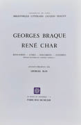 Georges braque. René Char. Manuscrits, livres, documents, estampes.  par BRAQUE (Georges). CHAR (René). BLIN (Georges).  - Image 4