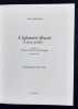 L'&eacute;glantier fleurit et autres po&egrave;mes. . AKHMATOVA (Anna). 