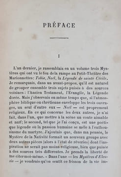 Les Mystères d'Eleusis. Pièce représentée par les marionnettes du Petit-Théâtre. . BOUCHOR (Maurice).