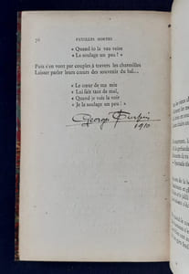 Parcelles de Cœur et Feuilles mortes. Poèmes.