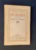 Po&egrave;mes suivi de "Pour la musique". . FARGUE (L&eacute;on-Paul). 