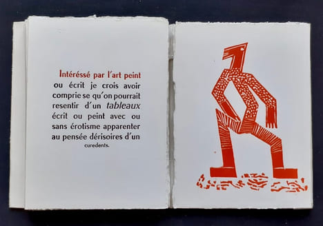 Le cure-dent. . BOUSCAILLOU (Louis).