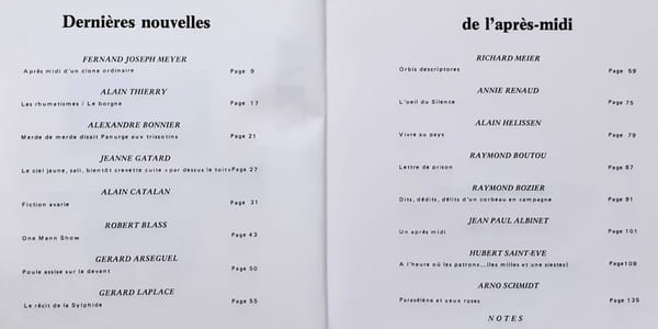 Faix, n°6/7, 4ème trimestre 1981. La narration vous change la vie. 