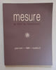 Mesure n&deg;2, 1989. La mort de l’intellectuel. . TODOROV (Tzvetan). GUYAUX (Andr&eacute;). GERBOD (Fran&ccedil;oise). MORELLO (Andr&eacute;-Alain). DOMENACH (Jean-Marie). ...