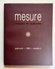 Mesure n&deg;4, 1990. Culture et cultures. . SALLENAVE (Dani&egrave;le). LURCAT (Fran&ccedil;ois). MILLET-GERARD (Dominique). DAGEN (Jean). ASSOUN (Paul-Laurent). SIRAN ...