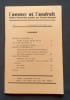 L’envers et l’endroit, cahiers bimestriels publi&eacute;s par Charles Autrand: n&deg;7, novembre-d&eacute;cembre 1972. .  AUTRAND (Charles). VANNIER (Ang&egrave;le). MANOLL ...