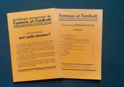 L’envers et l’endroit, cahiers publiés par Charles Autrand: n°11, septembre-octobre 1973.  par AUTRAND (Charles). LEBRAU (Jean). LAMBERSY (Werner). GABRIEL (Pierre). FERRAN (Pierre). COULANGE (Alain). BERIMONT (Luc). MARISSEL (André). 