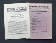 L’envers et l’endroit, cahiers publiés par Charles Autrand: n°12, novembre-décembre 1973.  par AUTRAND (Charles). LESIEUR (Jean-Pierre). PLANCHAIS (Bernard-Daniel). PICCOMIGLIO (Robert). OTTE (Jean-Pierre). HOYAUX (Lucienne). ANSEEUW (Alain). MARISSEL (André). 