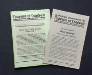 L’envers et l’endroit, cahiers publiés par Charles Autrand: n°14/15, mai-juin 1974. par AUTRAND (Charles). HOLDEN (Frank). HENNART (Marcel). GALDO (Hosé). ANTONIN (André). (Jacques Derrida)