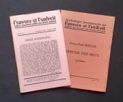  L’envers et l’endroit, cahiers publiés par Charles Autrand: n°17/18, septembre-octobre 1974.  par AUTRAND (Charles). (Serge Michenaud). BOULOC (Denys-Paul). LESIEUR (Jean-Pierre). CHABERT (Pierre). NEVEU (Gerald). VERDONNET (Jean-Vincent). VALENSOL (Guy). DA SILVA (Christian). BOUHIER (Jean). 