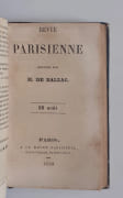 Revue Parisienne : juillet-septembre 1840.  par BALZAC (Honoré de).  - Image 2