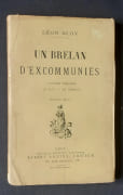 Un Brelan d'excommuniés. L'enfant terrible, Le fou, Le lépreux.  par BLOY (Léon). (Barbey d'Aurevilly). (Ernest Hello). (Paul Verlaine).  - Image 1