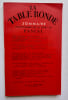 La Table ronde n&deg;171, avril 1962: Tricentenaire de la mort de Pascal.. (Blaise Pascal). DANIELOU (Jean). GUITTON (Jean). BORNE (Etienne). LAFUMA ...