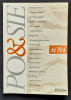 Po&sie. N&deg;84, deuxi&egrave;me trimestre 1998.. BENTAJOU (Jean-Louis). CHARVIN (Dominique). CHEVAIS (Jean-Pierre). COHEN-LEVINAS (Danielle). CUMMINGS (E.E.). ...