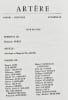 Art&egrave;re, n&deg;7, automne 1982. . PERET (Benjamin). JACOB (Max). FARDOULIS-LAGRANGE (Michel). GUILLEVIC (Eug&egrave;ne). HUMEAU (Edmond). NORGE. PIAUBERT (Jean). ...