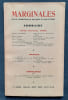 Marginales. Revue trimestrielle des id&eacute;es et des lettres. N&deg;20, juillet 1950.. AYGUESPARSE (Albert). HELLYN (Paul). PETRONIO (Arthur). DUBRAU (Louis). ...