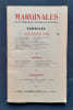 Marginales. Revue trimestrielle des id&eacute;es et des lettres. N&deg;24, septembre-octobre 1951.. PERRUCHOT (Henri). MONTEIRO (Vincent). PALGEN (Paul). VARIN ...