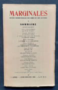 Marginales. Revue trimestrielle des idées et des lettres. N°27, avril-juin 1952: La nuit.  par BURNIAUX (Constant). CORNELUS (Henri). DEMEUSE (Pierre). DUBRAU (Louis). GUYOT (Max). HALLUT (Christiane). LINZE (Georges). NELOD (Gilles). TORGA (Miguel). AYGUESPARSE (Albert). HELLYN (Paul). 