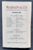 Marginales. Revue trimestrielle des id&eacute;es et des lettres. N&deg;34, octobre 1953.. BOSQUET (Alain). MARIN (Juan). REMY (Tristan). LINZE (Georges). CLERICI ...