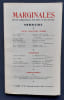 Marginales. Revue trimestrielle des id&eacute;es et des lettres. N&deg;38, septembre 1954.. ROUSSELOT (Jean). EMIE (Louis). JONES (Philippe). DYPREAU (Jean). ...